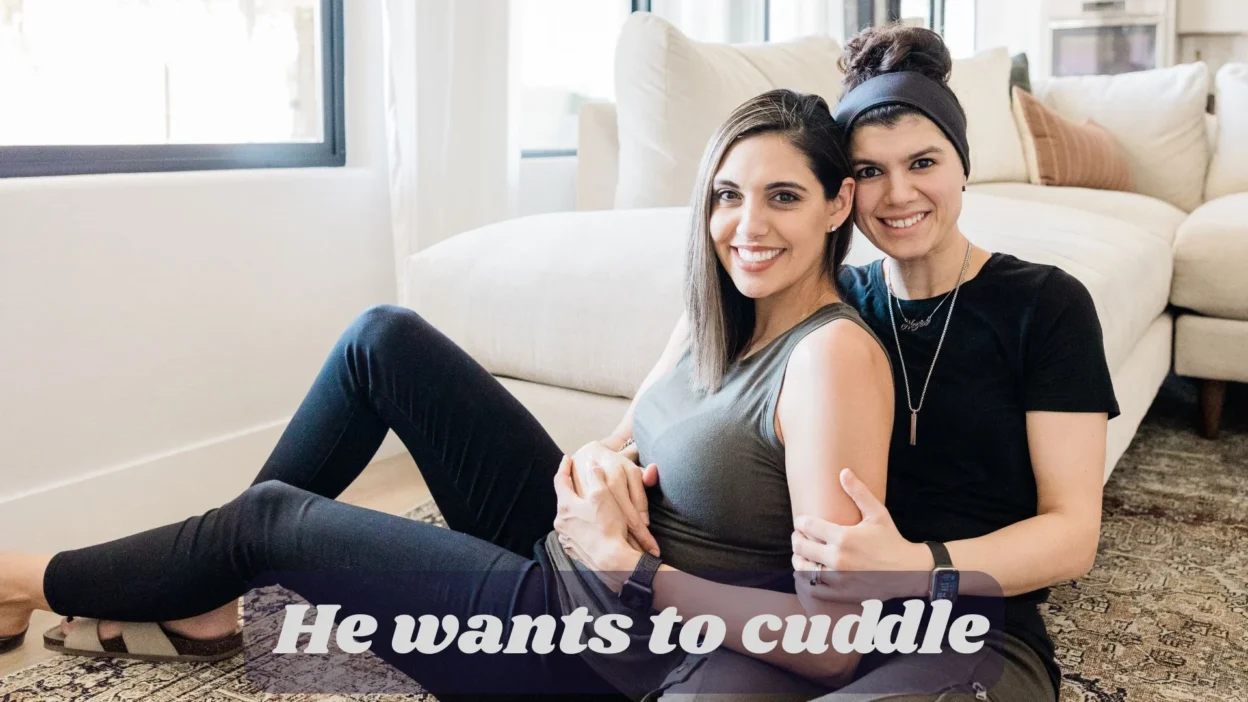 how to respond when a guy says he wants to cuddle