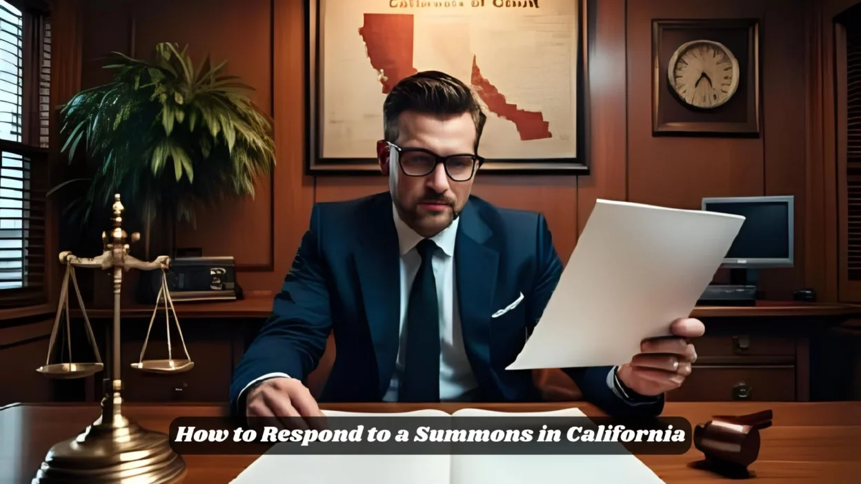 How to Respond to a Summons in California