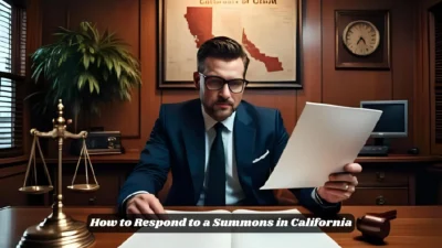 How to Respond to a Summons in California
