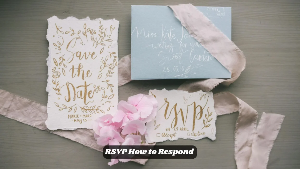 RSVP How to Respond